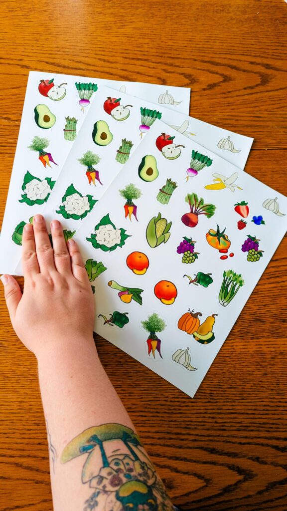 Garden Sticker Sheet