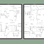 Farm Animal Colouring Pages (Digital Printable) - Image 2