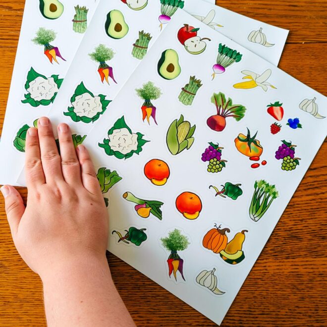 Garden Sticker Sheet