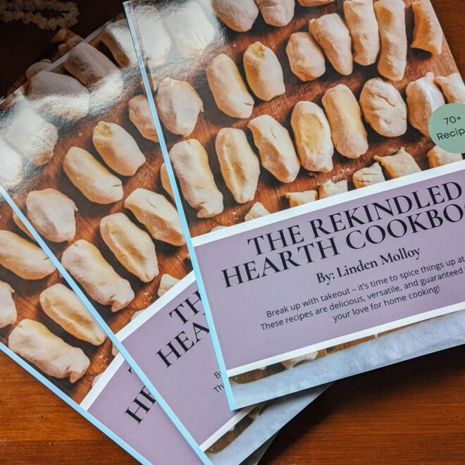 The Rekindled Hearth Cookbook (Physical Copy)